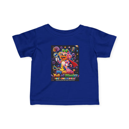 Panz™ Infant Fine Jersey Tee – "My Mind is Full of Magic" Graphic | Smile Universe Collection
