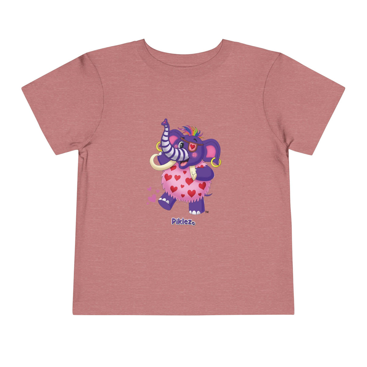 Piklez™ Toddler Short Sleeve Tee – "Full of Love!" Graphic Shirt | Smile Universe Collection