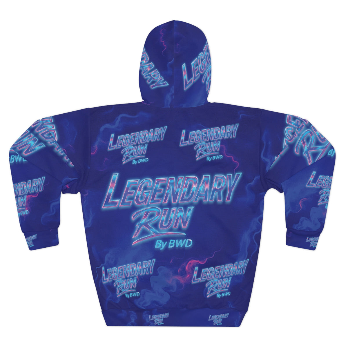 BWD Purple Haze 1’s - Men’s AOP Pullover Hoodie (First Edition)