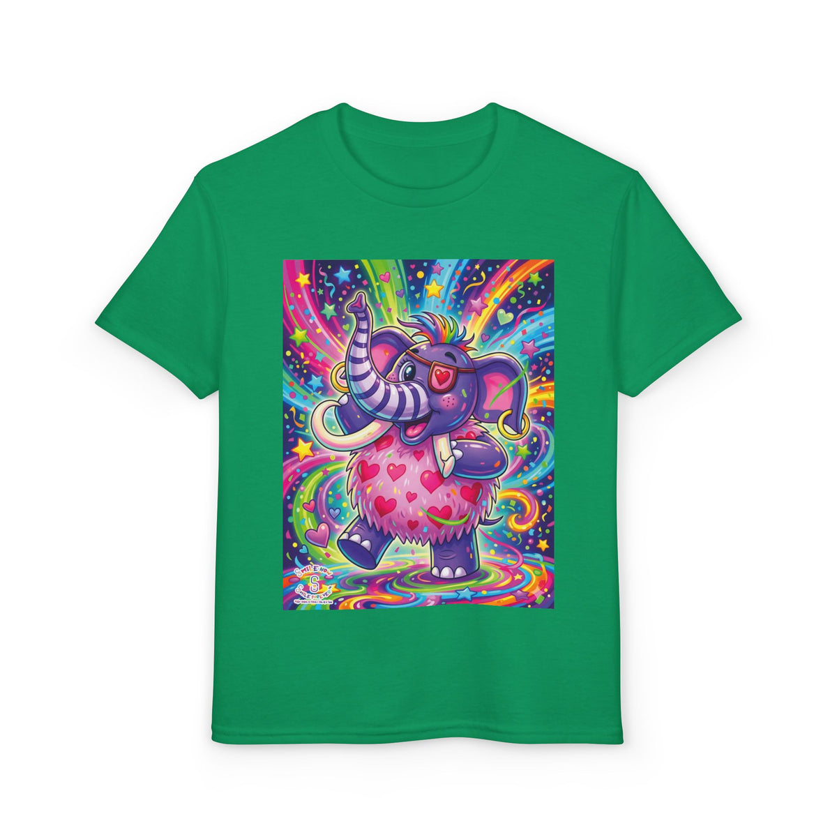 Piklez™ Youth DryBlend® T-Shirt – "Born to Celebrate!" Graphic Shirt | Smile Universe Collection