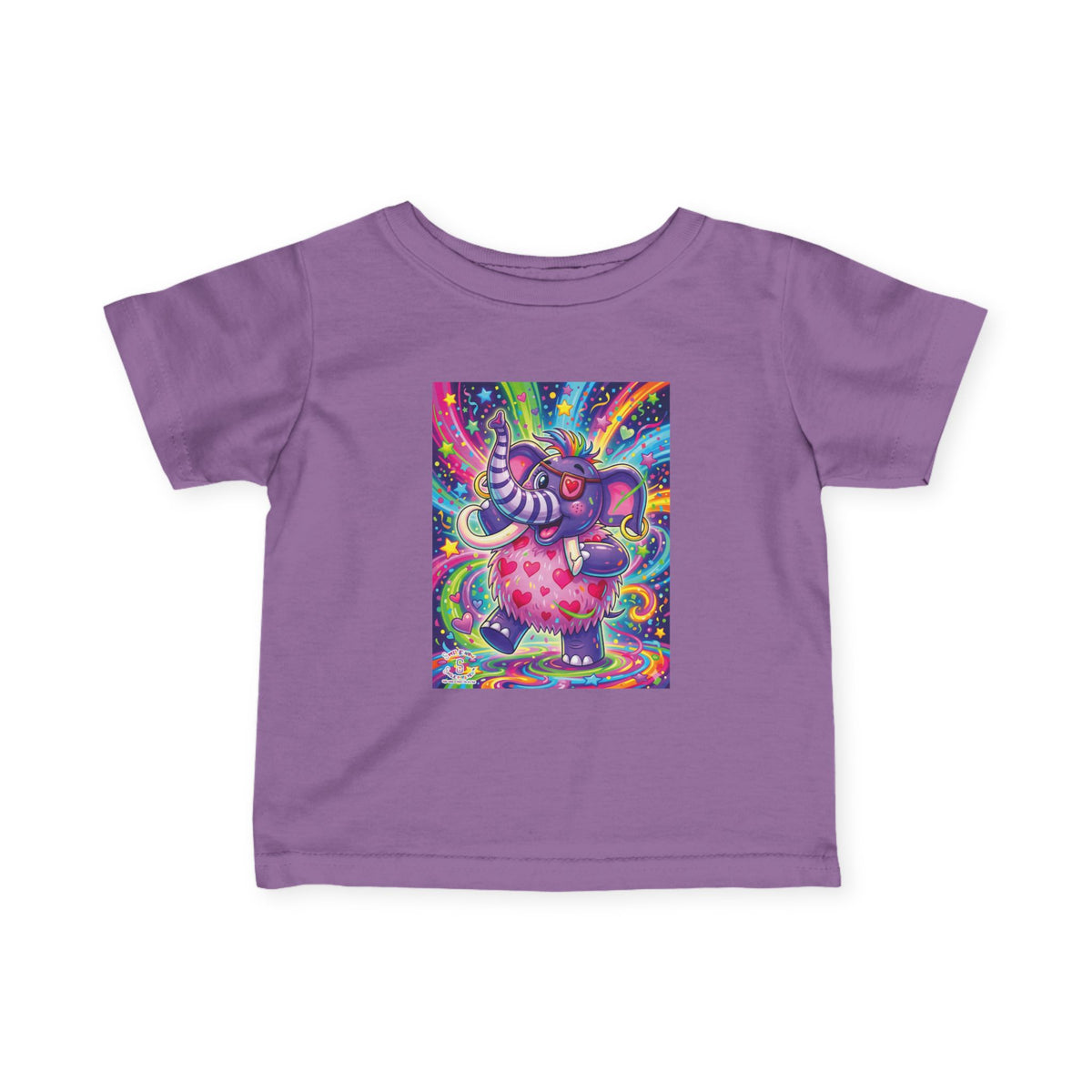 Piklez™ Infant Fine Jersey Tee – "Born to Celebrate!" Graphic Shirt | Smile Universe Collection