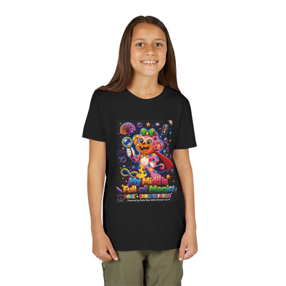 Panz™ Youth Short Sleeve Tee – "My Mind is Full of Magic" Graphic | Smile Universe Collection