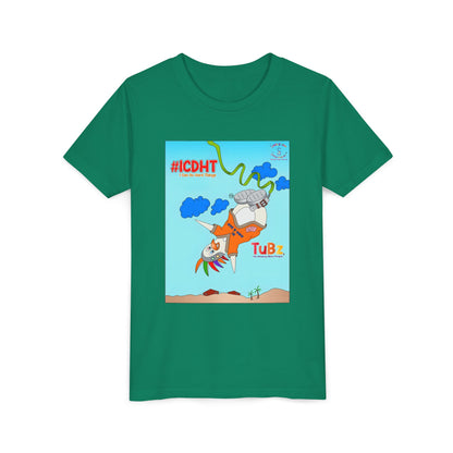 TuBz™ "I Can Do Hard Things" Youth T-Shirt - Motivational Kids Graphic Tee
