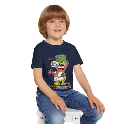 Potz™ Heavy Cotton™ Toddler T-Shirt – Playful Graphic Tee | Smile Universe Collection