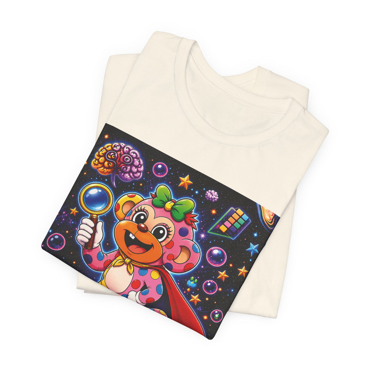 Panz™ Unisex Jersey Short Sleeve Tee – "My Mind is Full of Magic" Graphic | Smile Universe Collection