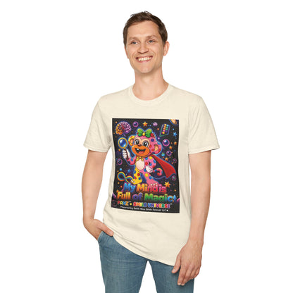 Panz™ Unisex Softstyle T-Shirt – "My Mind is Full of Magic" Graphic | Smile Universe Collection