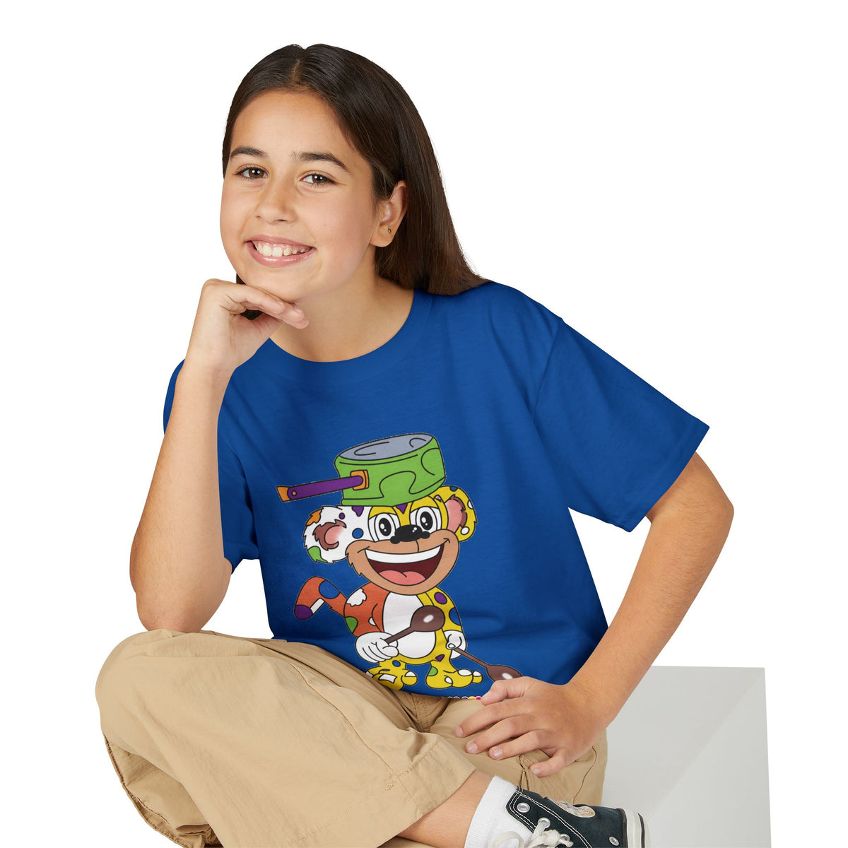 Potz™ Youth DryBlend® T-Shirt – Playful Graphic Tee | Smile Universe Collection