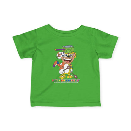Potz™ Infant Fine Jersey Tee – Playful Graphic Tee | Smile Universe Collection