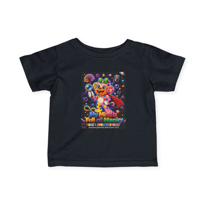 Panz™ Infant Fine Jersey Tee – "My Mind is Full of Magic" Graphic | Smile Universe Collection