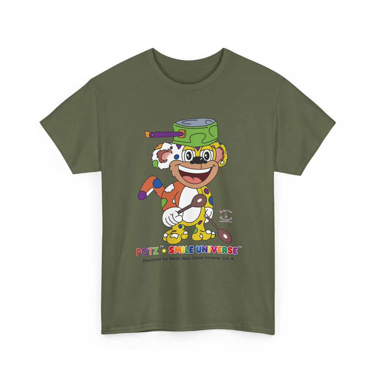 Potz™ Unisex Heavy Cotton™ Tee – Playful Graphic Tee | Smile Universe Collection