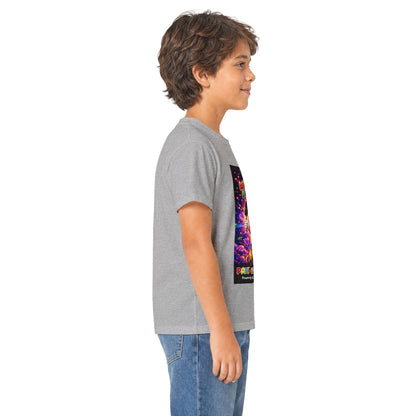 Panz™ Kids Softstyle Tee – "Differently Amazing & Loudly Autistic!" Graphic | Smile Universe Collection