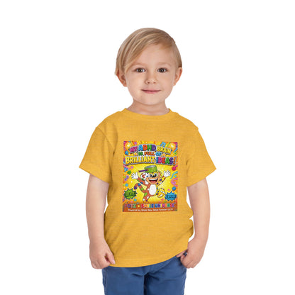 Potz™ Toddler Short Sleeve Tee – "My ADHD Brain is Full of Brilliant Ideas!" Graphic Tee | Smile Universe Collection