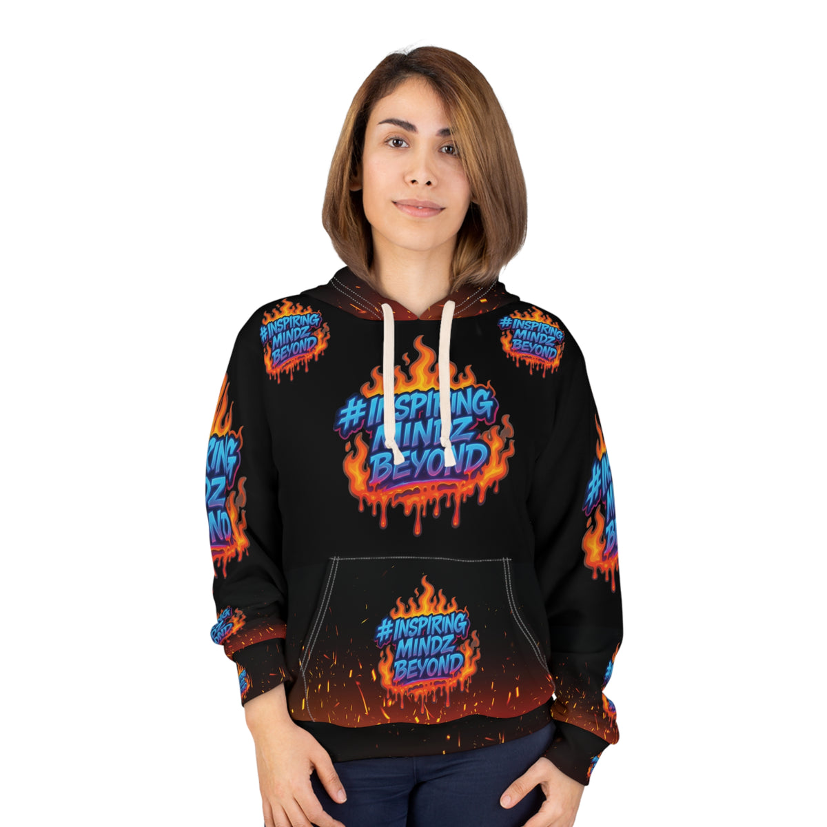 Inspiring Mindz Beyond AOP Hoodie