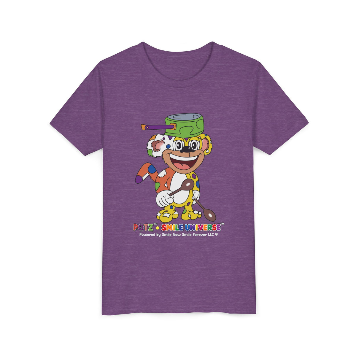 Potz™ Youth Short Sleeve Tee – Playful Graphic Tee | Smile Universe Collection