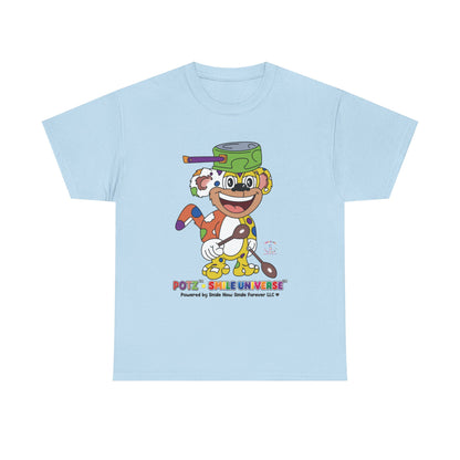 Potz™ Unisex Heavy Cotton™ Tee – Playful Graphic Tee | Smile Universe Collection