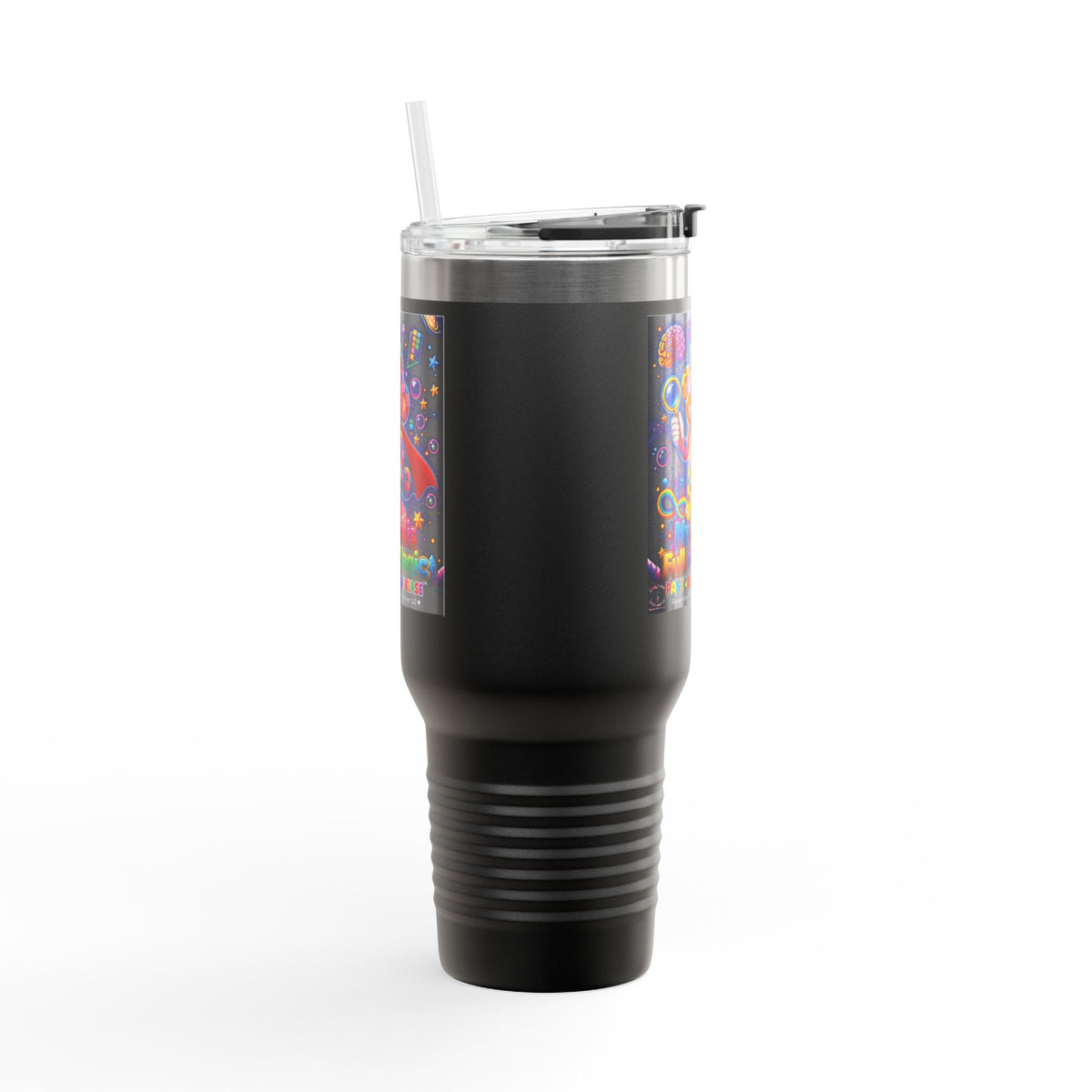 Panz™ 40oz Insulated Travel Mug – "My Mind is Full of Magic" Graphic | Smile Universe Collection