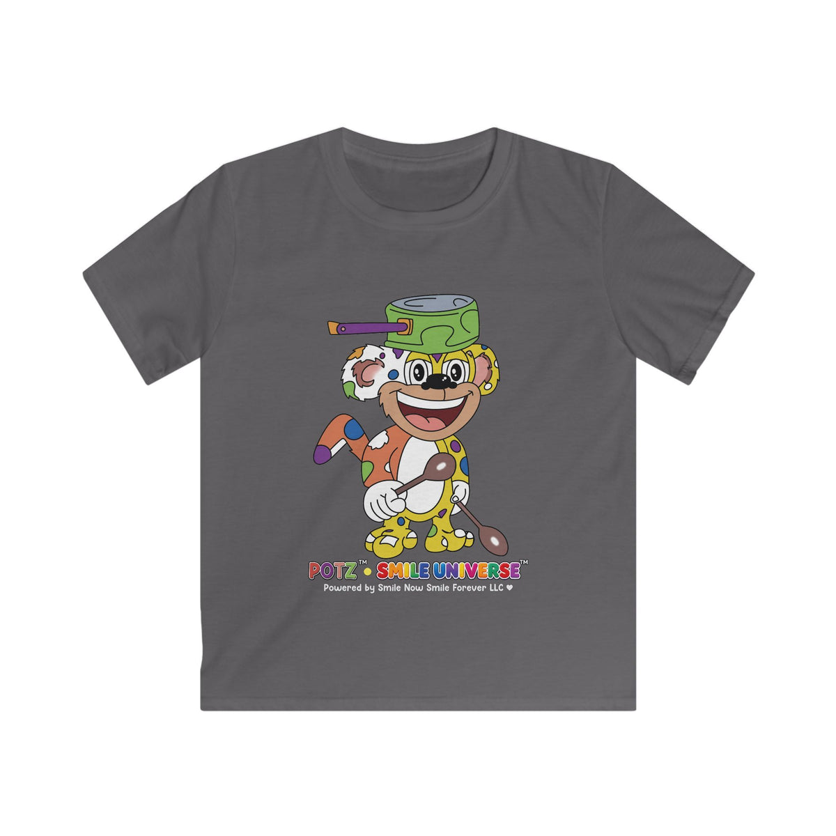 Potz™ Kids Softstyle Tee – Playful Graphic Tee | Smile Universe Collection