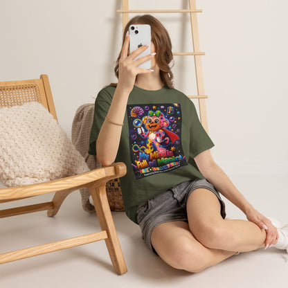 Panz™ Unisex Heavy Cotton™ Tee – "My Mind is Full of Magic" Graphic | Smile Universe Collection