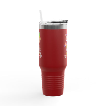 Potz™ Insulated Travel Mug 40oz – Playful Graphic Tumbler | Smile Universe Collection
