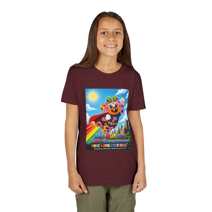 Panz™ Youth Short Sleeve Tee – "My Autism is My Superpower" Graphic | Smile Universe Collection