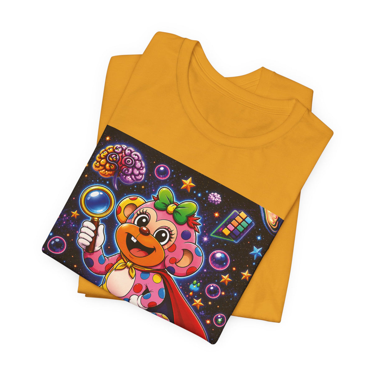 Panz™ Unisex Jersey Short Sleeve Tee – "My Mind is Full of Magic" Graphic | Smile Universe Collection