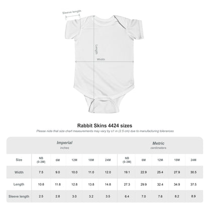 Piklez™ Infant Fine Jersey Bodysuit – "Full of Love!" Graphic | Smile Universe Collection