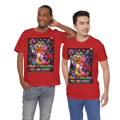 Panz™ Unisex Jersey Short Sleeve Tee – "My Mind is Full of Magic" Graphic | Smile Universe Collection