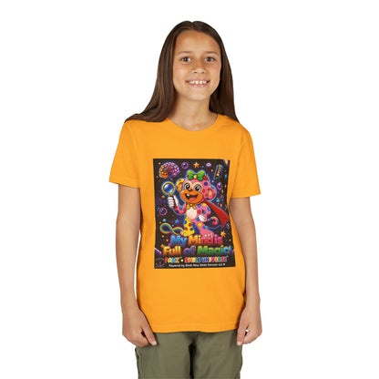Panz™ Youth Short Sleeve Tee – "My Mind is Full of Magic" Graphic | Smile Universe Collection