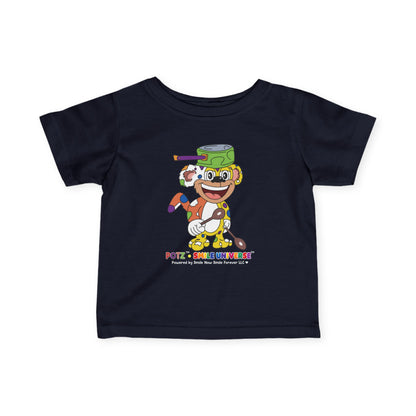 Potz™ Infant Fine Jersey Tee – Playful Graphic Tee | Smile Universe Collection