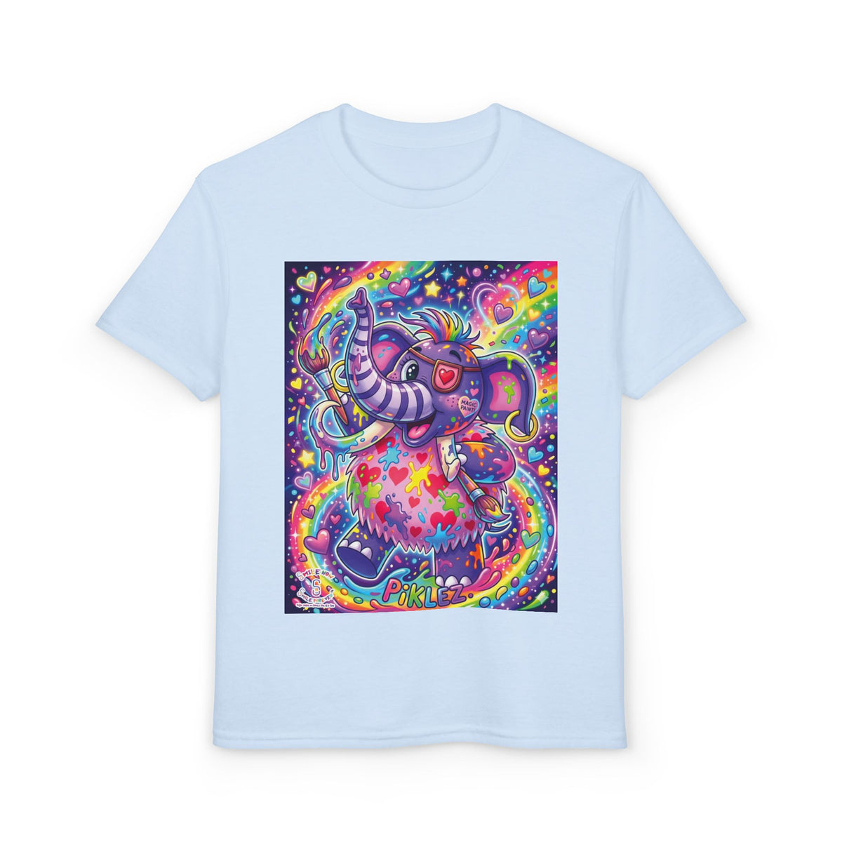 Piklez™ Youth DryBlend® T-Shirt – "Magic Paint!" Graphic Shirt | Smile Universe Collection