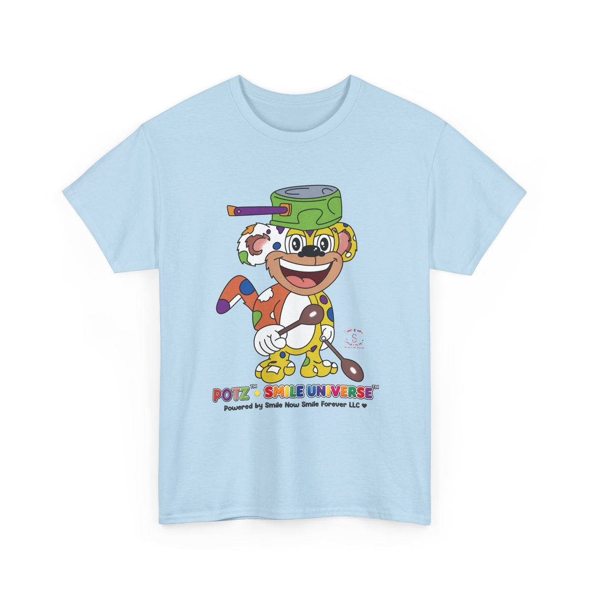 Potz™ Unisex Heavy Cotton™ Tee – Playful Graphic Tee | Smile Universe Collection
