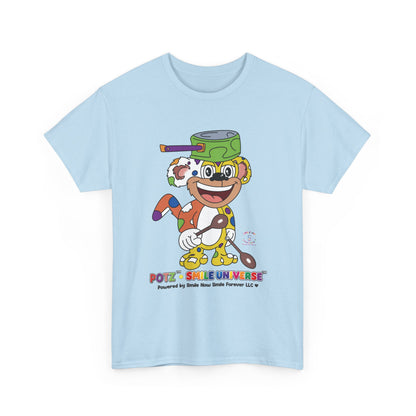 Potz™ Unisex Heavy Cotton™ Tee – Playful Graphic Tee | Smile Universe Collection