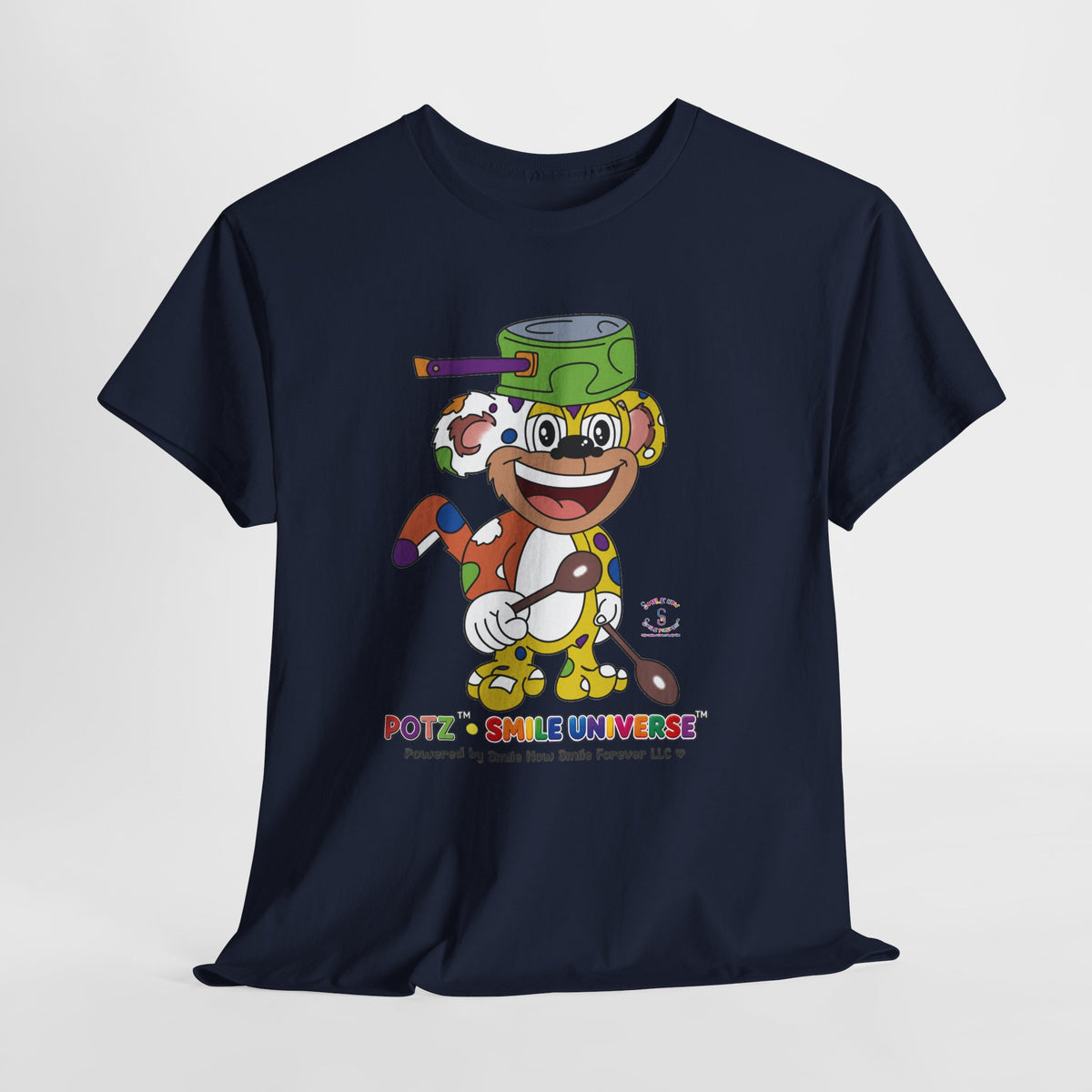 Potz™ Unisex Heavy Cotton™ Tee – Playful Graphic Tee | Smile Universe Collection