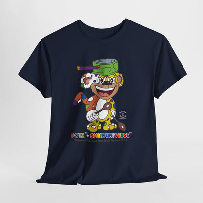 Potz™ Unisex Heavy Cotton™ Tee – Playful Graphic Tee | Smile Universe Collection