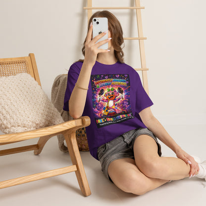 Panz™ Unisex Heavy Cotton™ Tee – "Differently Amazing & Loudly Autistic!" Graphic | Smile Universe Collection