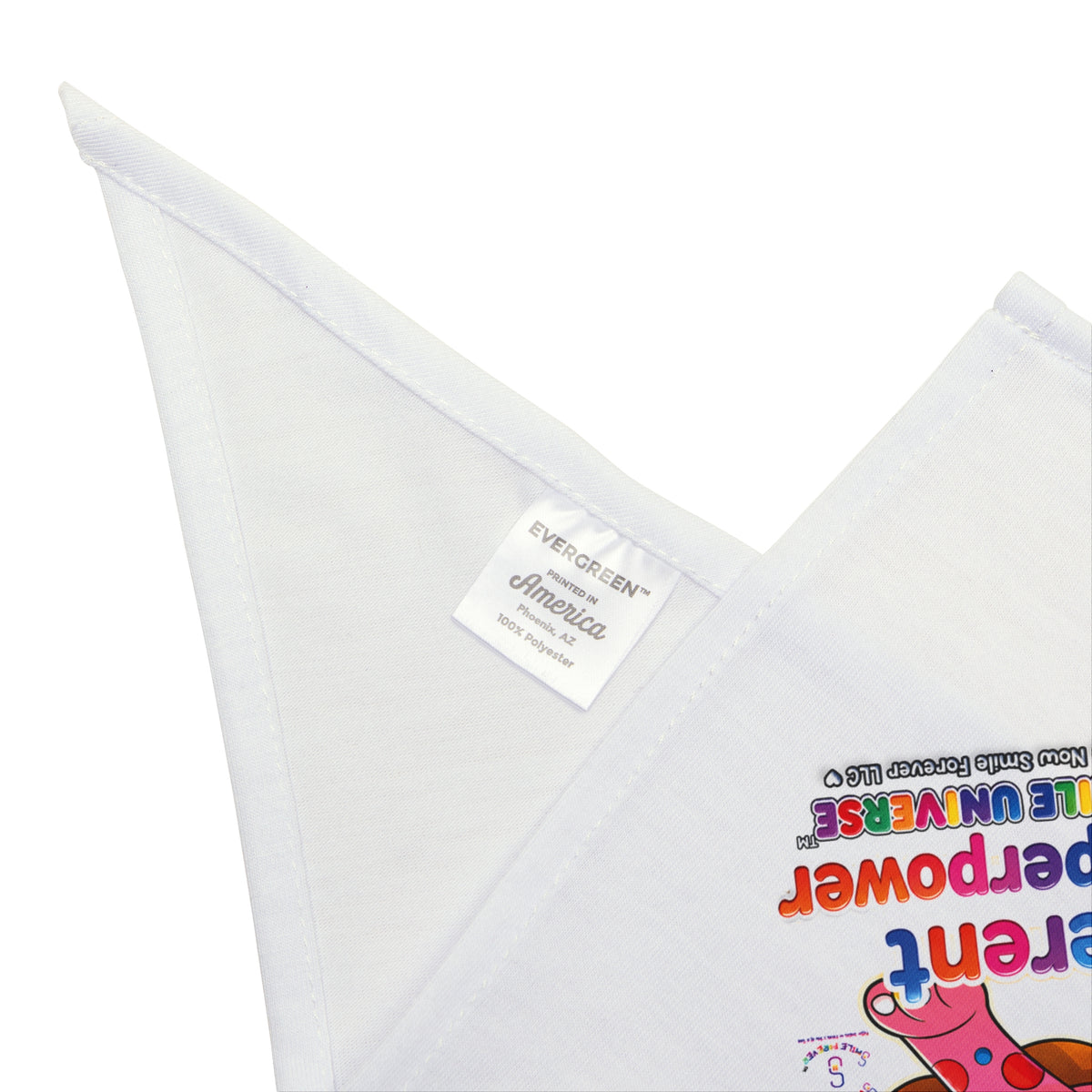 Panz™ Pet Bandana – "Different is My Superpower" Graphic | Smile Universe Collection