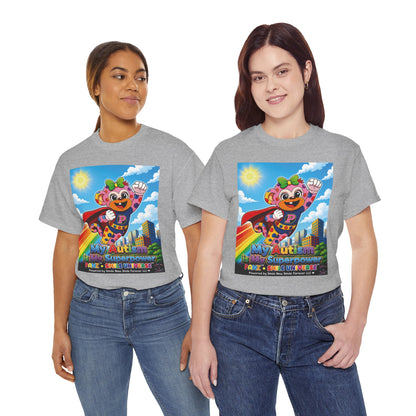 Panz™ Unisex Heavy Cotton™ Tee – "My Autism is My Superpower" Graphic | Smile Universe Collection