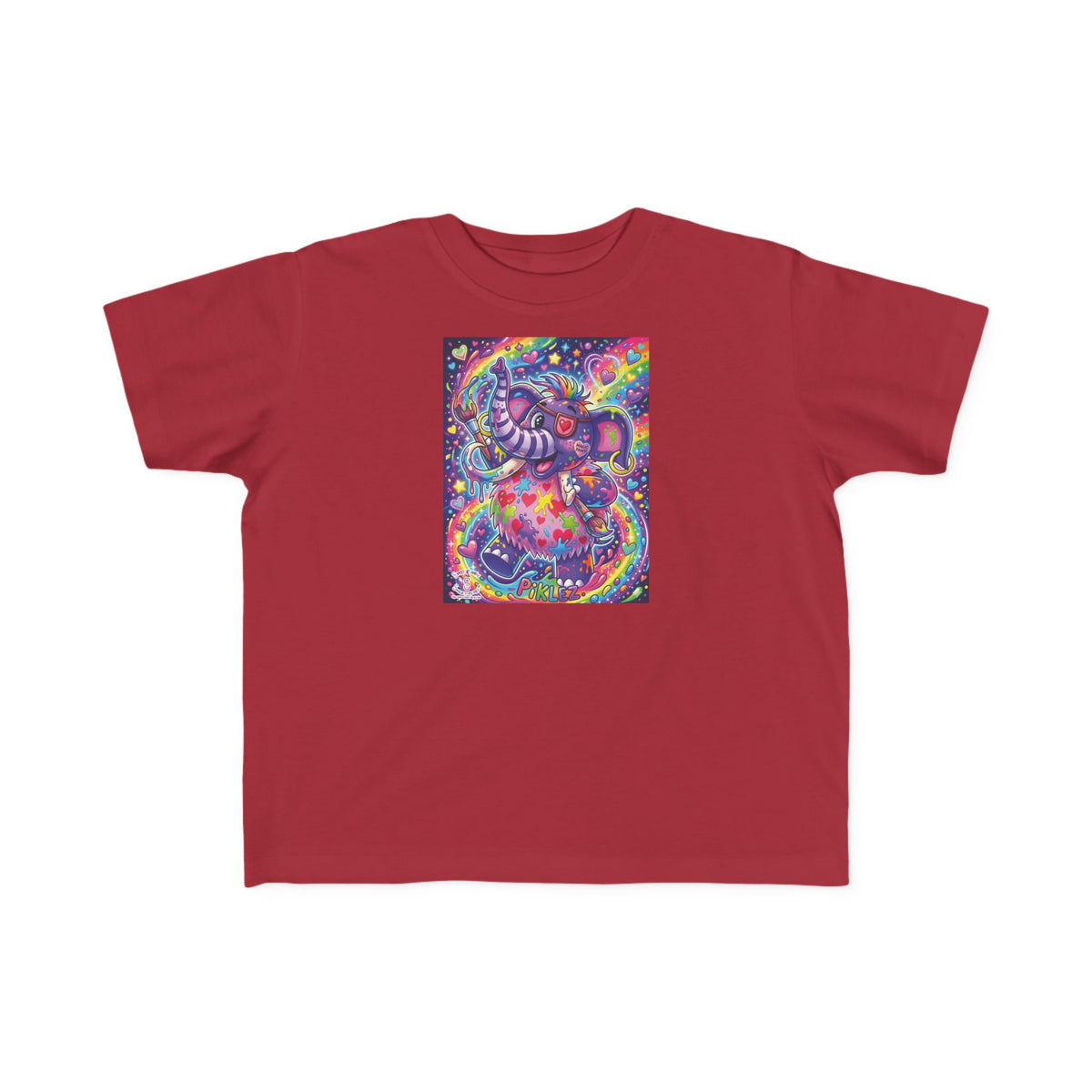 Piklez™ Kids Heavy Cotton™ Tee – "Magic Paint!" Graphic Shirt | Smile Universe Collection