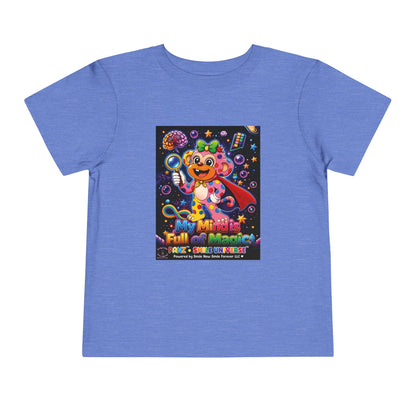 Panz™ Toddler Short Sleeve Tee – "My Mind is Full of Magic" Graphic | Smile Universe Collection