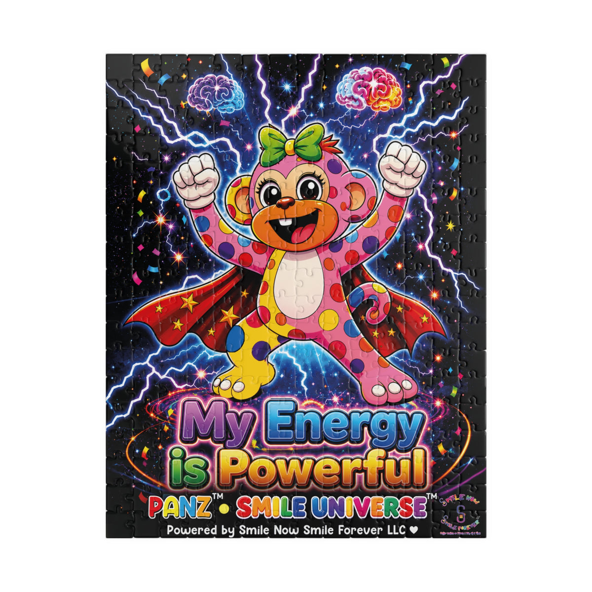 Panz™ Puzzle – "My Energy is Powerful" Graphic Jigsaw Puzzle | Smile Universe Collection