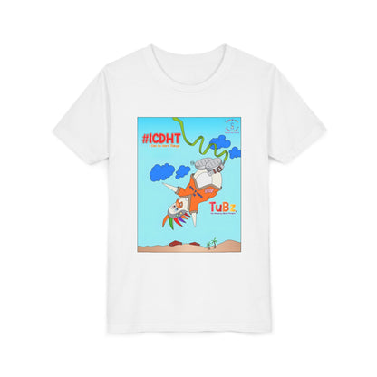 TuBz™ "I Can Do Hard Things" Youth T-Shirt | Youth Short Sleeve Tee - Motivational Kids Graphic Tee