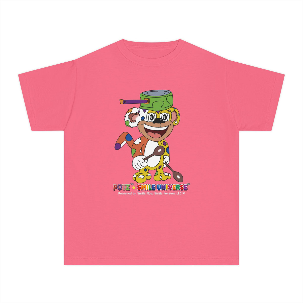 Potz™ Youth Midweight Tee – Playful Graphic Tee | Smile Universe Collection