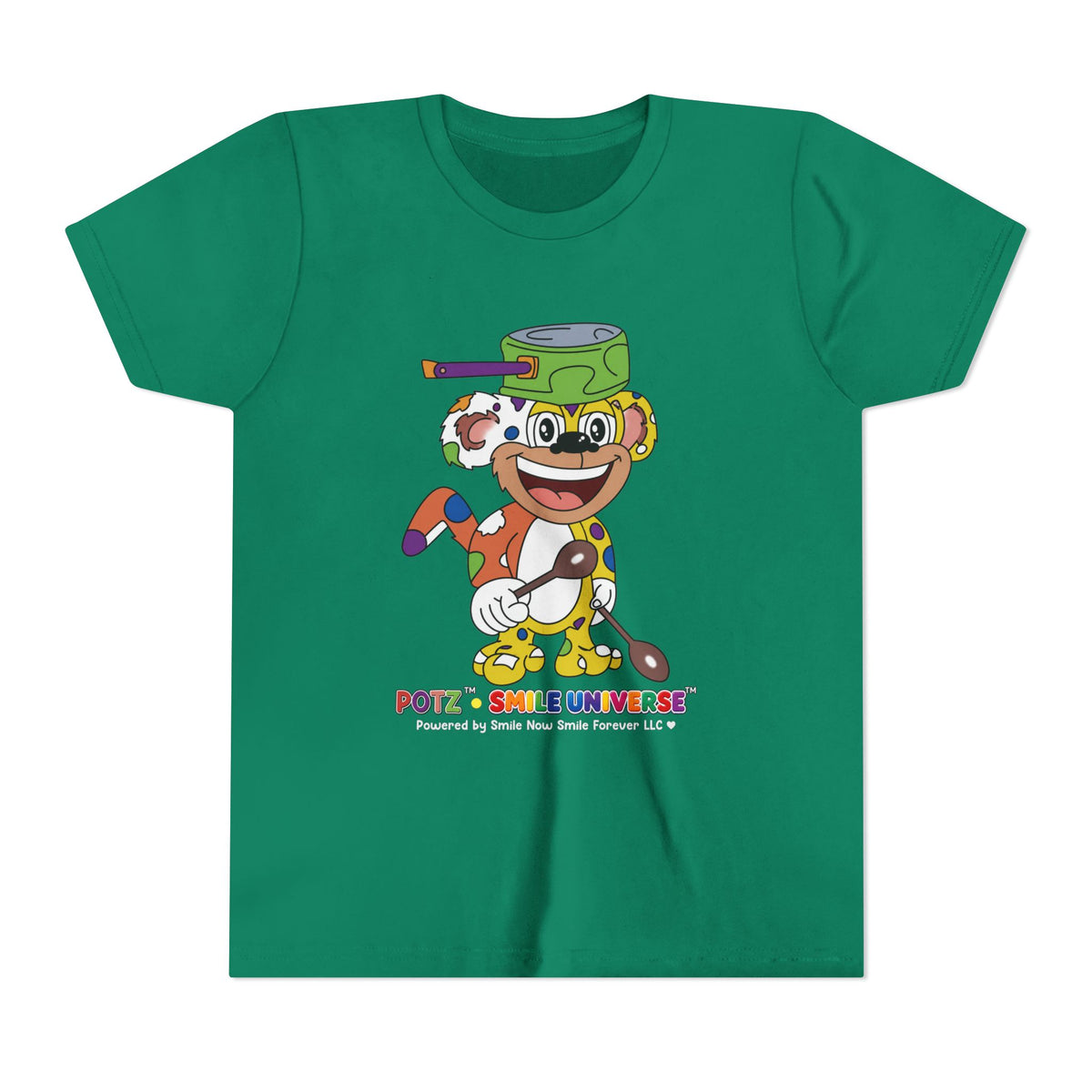 Potz™ Youth Short Sleeve Tee – Playful Graphic Tee | Smile Universe Collection