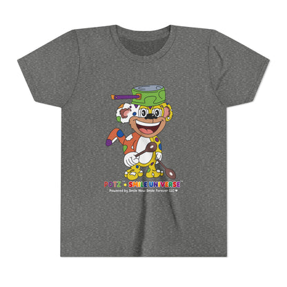 Potz™ Youth Short Sleeve Tee – Playful Graphic Tee | Smile Universe Collection