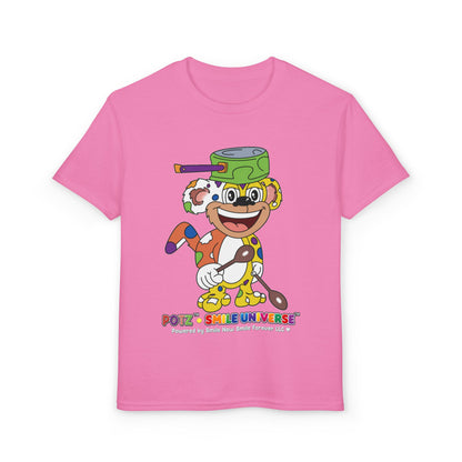 Potz™ Youth DryBlend® T-Shirt – Playful Graphic Tee | Smile Universe Collection