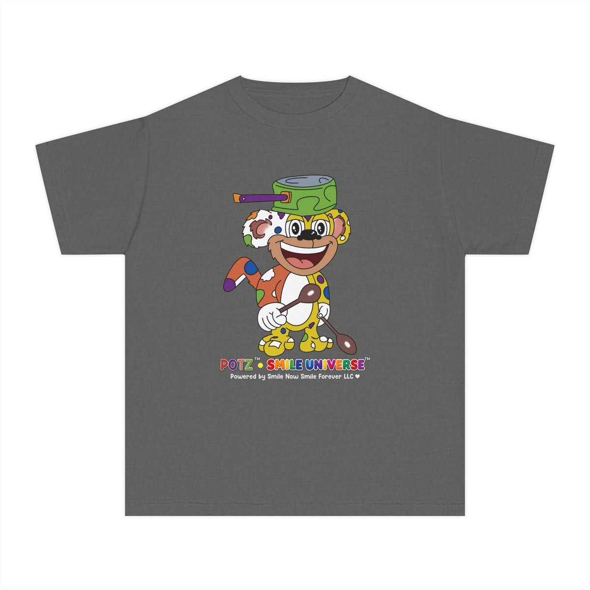 Potz™ Youth Midweight Tee – Playful Graphic Tee | Smile Universe Collection