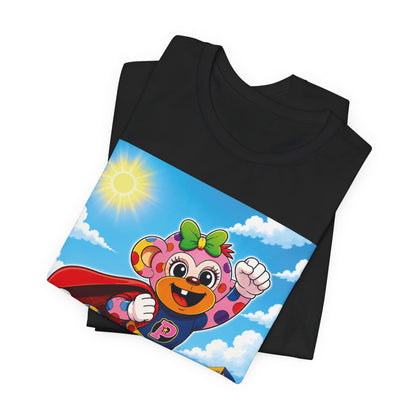 Panz™ Unisex Jersey Short Sleeve Tee – "My Autism is My Superpower" Graphic | Smile Universe Collection