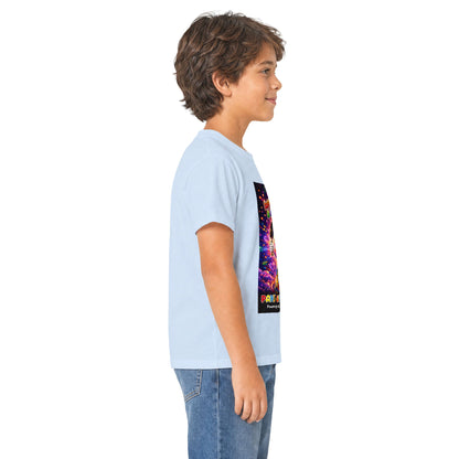Panz™ Kids Softstyle Tee – "Differently Amazing & Loudly Autistic!" Graphic | Smile Universe Collection