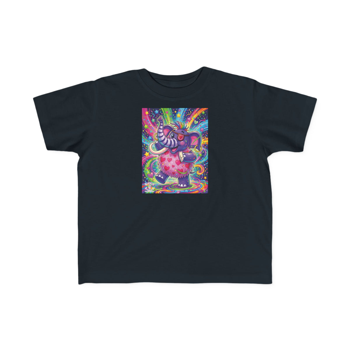 Piklez™ Toddler's Fine Jersey Tee – "Born to Celebrate!" Graphic Shirt | Smile Universe Collection