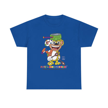 Potz™ Unisex Heavy Cotton™ Tee – Playful Graphic Tee | Smile Universe Collection